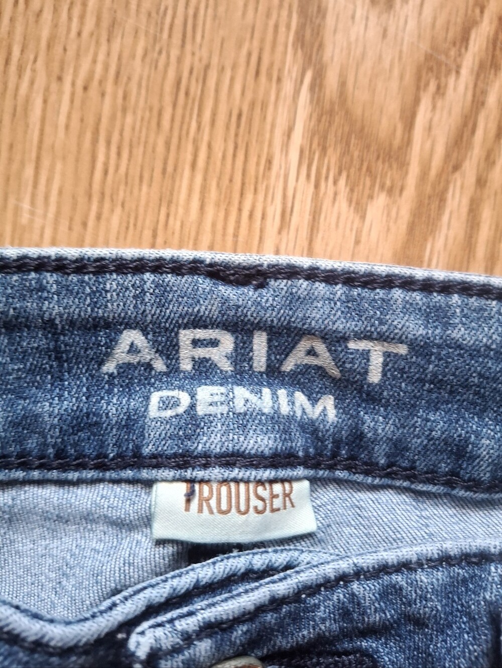 Ariat Women's Denim Trouser Jeans - Low Rise - Picture 2 of 8